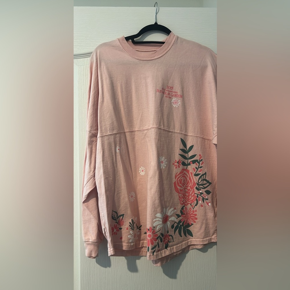 Disney Pink Floral Sweatshirt